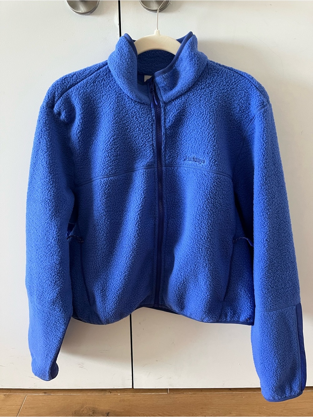 Halfdays Chappelle Fleece Jacket in Sapphire